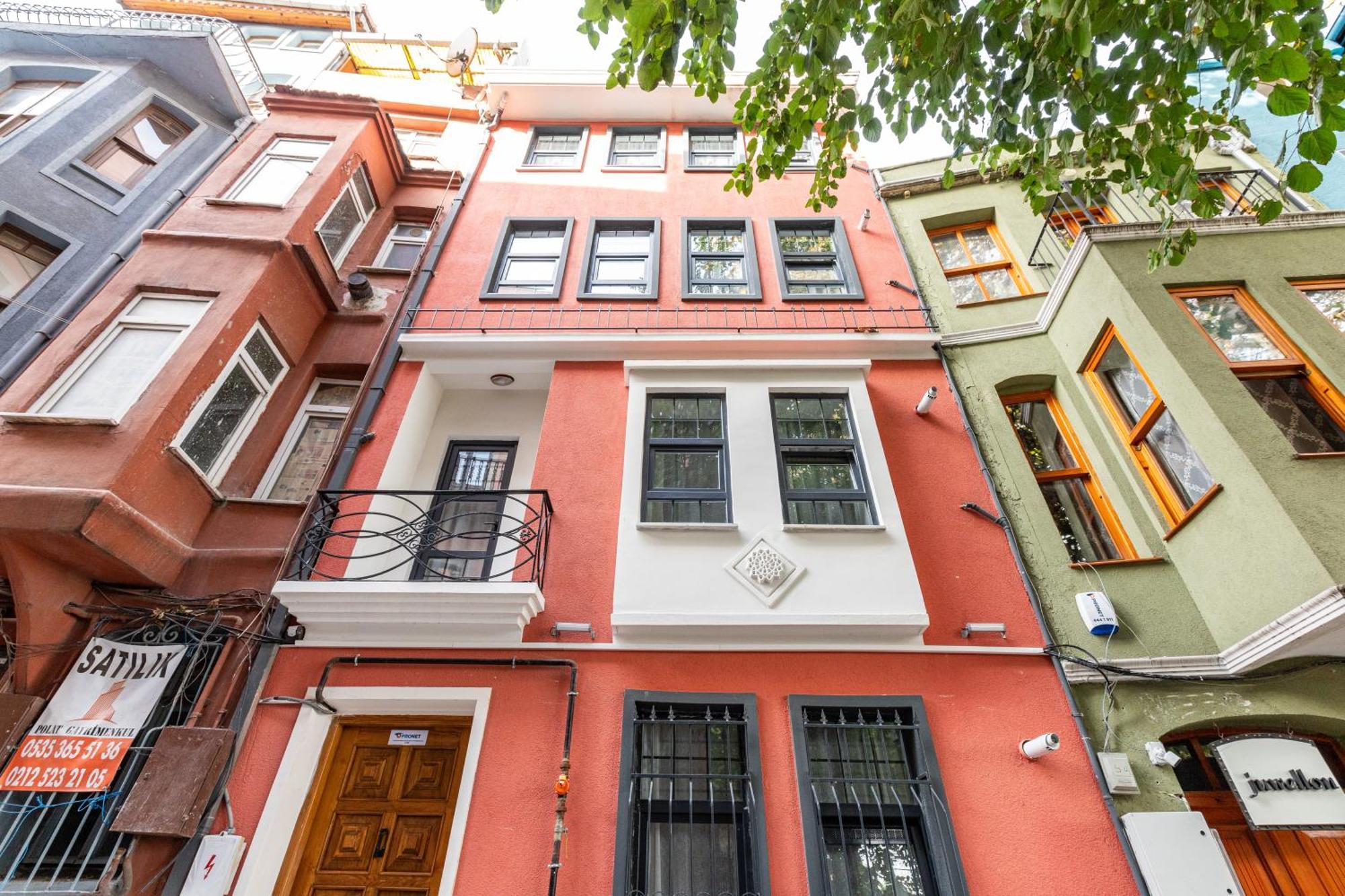 Red Suites Balat - Orange And Blue Istambul Exterior foto